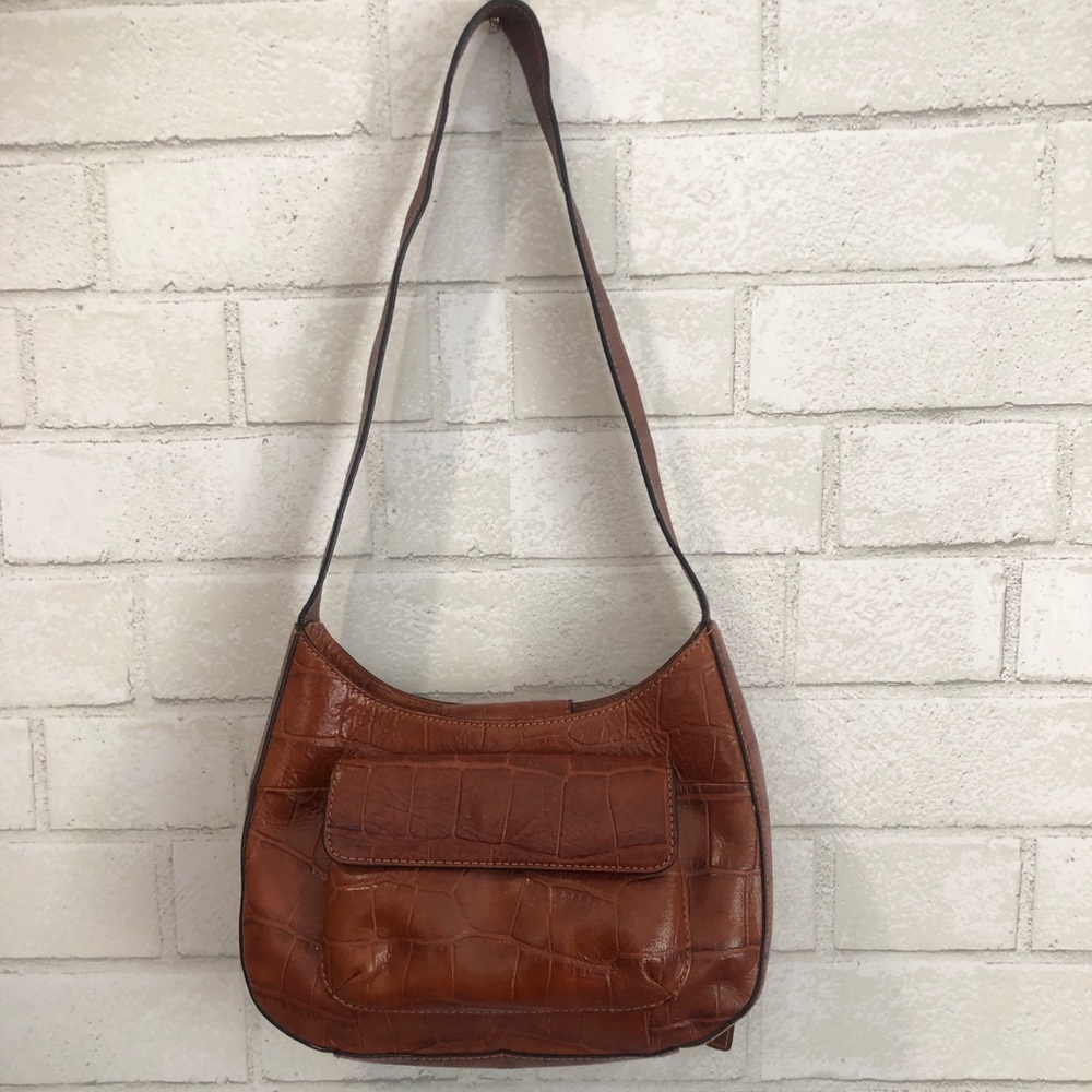 Fossil Leather Shoulder Bag